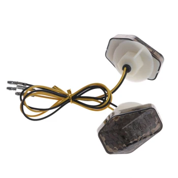 

Motorcycle LED Flush Mount Turn Signal Indicator Flasher For Suzuki GSXR 600 E7CA