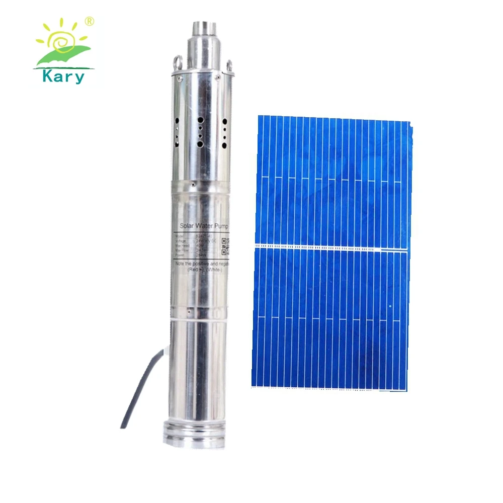 Kary 24V dc solar pumps max lift 70m 3000L/H screw pump price powered submissive | Обустройство дома