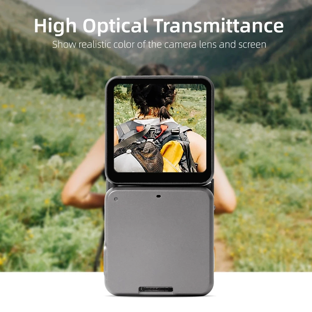 Tempered Screen Film for DJI Osmo Action 2 HD Lens Protective action camera accessory action camera protector