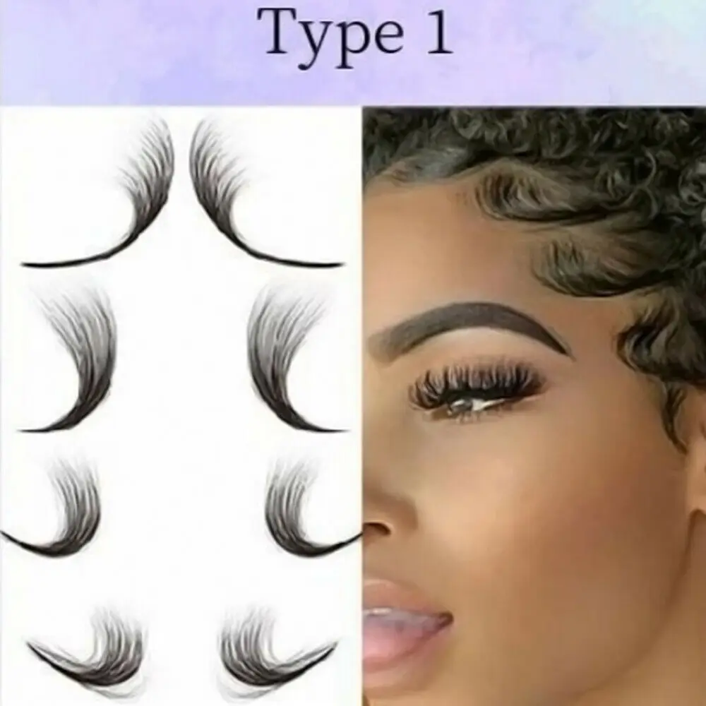 Тату-наклейка с краями для волос 5 стилей стили детских конский хвост временная