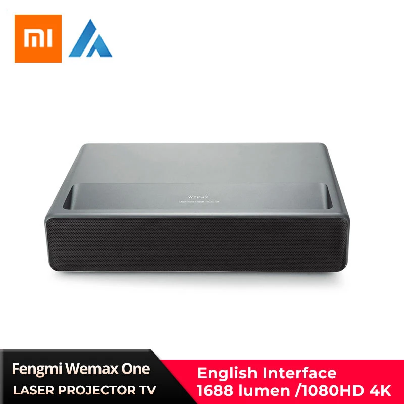 Xiaomi Fengmi Wemax один лазерный проектор ТВ английский интерфейс 1688 люмен 150 дюймов 1080