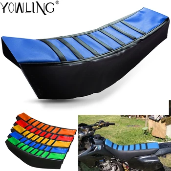 

Dirt Pit Bike Motocross Ribbed Gripper Soft Seat Cover FOR YAMAHA TTR250 TTR600 XT250X TRICKER YZ450FX XTZ250 WR250F WR250X