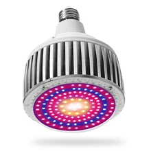 LED Plant Growth Lamp Full Spectrum100W Growth Bulb, Standard E26 E27 Base, Grow Light for Greenhouse Hydroponic Vegetables