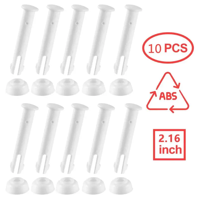 

10Pcs Plastic Pool Joint Pins and Seals for intex 13ft-24ft Metal Frame Pools L4MB