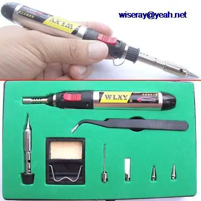 

DHL/EMS 5pcs Flame Butane Gas Soldering Iron stand Soldering Tips-A8