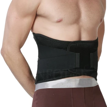 

Medical Lower Back Support Belt Orthopedic Lumbar Corsets with 4 Steel Metal Straps for Waist Spine Corrector Back Brace Men