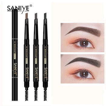 

SANIYE 6 Color Eyebrow Enhancer Eyes Make Up Tools Cosmetics Natural Long Lasting Paint Waterproof Black Eyebrow Pencil M311
