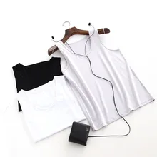 Мужская хлопковая тонкая жилетка больших размеров из США, мягкая и удобная кружевная сорочка B0411