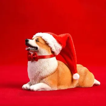 

3D big Corgi dog animal mousse birthday cake mold happy dog silicone mold for plaster gypsum soap candle diy christmas gift