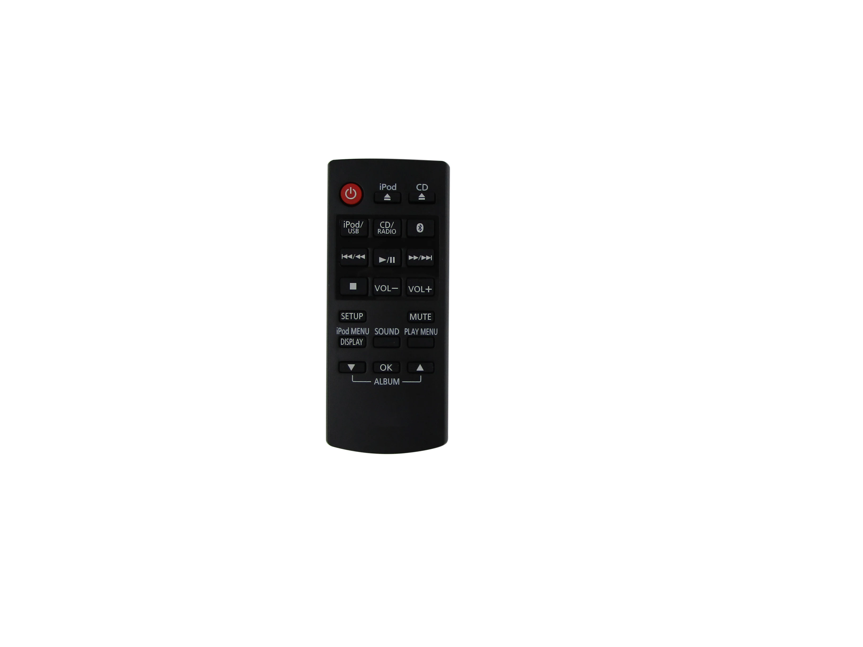 Telecomando Per Sistema Audio Cd Stereo Compatto Panasonic Muslimb Sc-Hc38Db Sc-Hc58Eg-W Sc-Hc39 Sc-Hc39Db