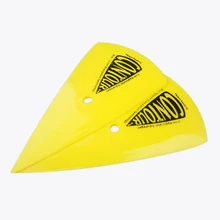 2 шт. Желтый треугольник автомобильный Ракель виниловая пленка наклейка инструмент для обертывания оконное стекло чистящий скребок транспортные средства Переводные инструменты