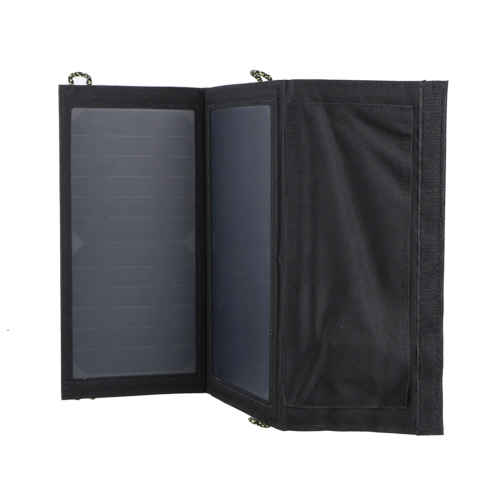 

PET Laminated Panel & 600D PVC Plastic Waterproof Fabric Dual USB Ports 5V USB Solar Panel Charger Foldable For Electronics