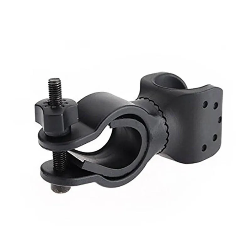 Bicycle Light Bracket Flashlight Mount Holder Antiskid Cycling Bike Light Torch Clip Mount 360 Degree Rotation