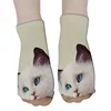 Funny Cat Sock 3D Cat Printed Anklet Socks Low Cut Sports Sock Cute Animals Socks Spring Autumn Home Floor Socks Girls Christmas ► Photo 3/6