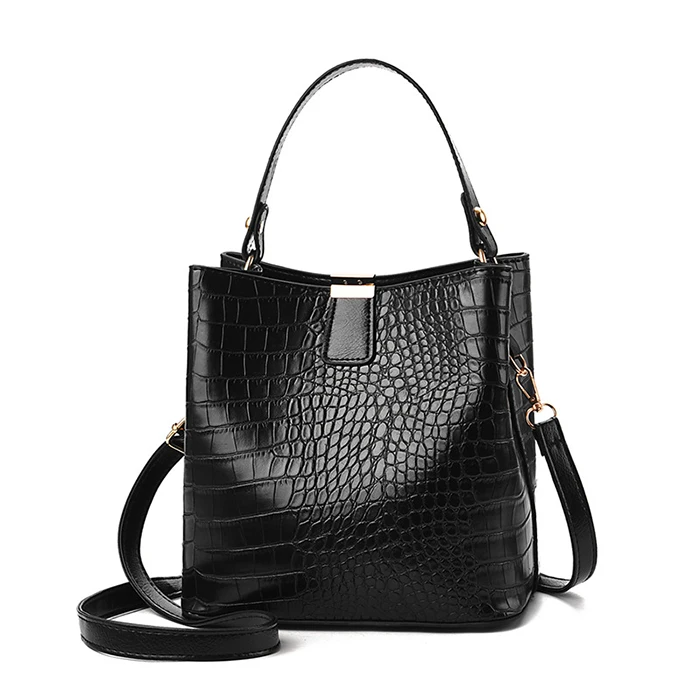 ZMQN черные сумки-ведро женские сумки через плечо из крокодиловой кожи роскошные сумки женские ручные сумки на плечо Bolsa Feminina A583