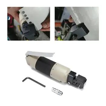 

Pneumatic Sheet Metal Puncher Air Punch Flange Tool With 1/4 Air Inlet Air Sign Punching Metal Folding Machine Maintenance Tool