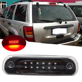 

High Mount Stop Lights Full Rear LED 3RD Third Red Brake Tail Light Replacement fit for Jeep Geand Cherokee 1999-2004