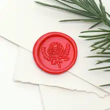 Лорел и розовый воск печать/Воск Печать комплект печатей/индивидуальная восковая печать штамп