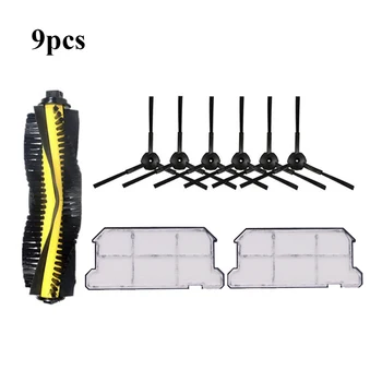 

1 Set Main Brush+primary Effect Net+side Brush Main Brush For ILIFE V7 V7S Pro V7S Plus Vacuum Cleaner Part