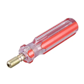 

Red Clear Plastic Handle CATV Cable F Connector Insertion Tool Imperial Unit