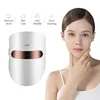 3 Colors LED Light Therapy Face Mask Anti-aging Anti Wrinkle Beatuy Tools Facial SPA Instrument Beauty Device Skin Tighten Firm ► Photo 2/6