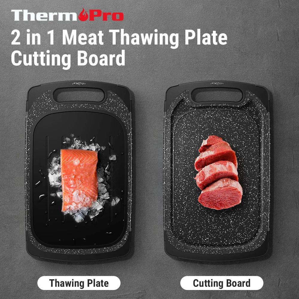 Thermopro De02 Kitchen Thawing Plate Defrosting Tray For Frozen Meat 2