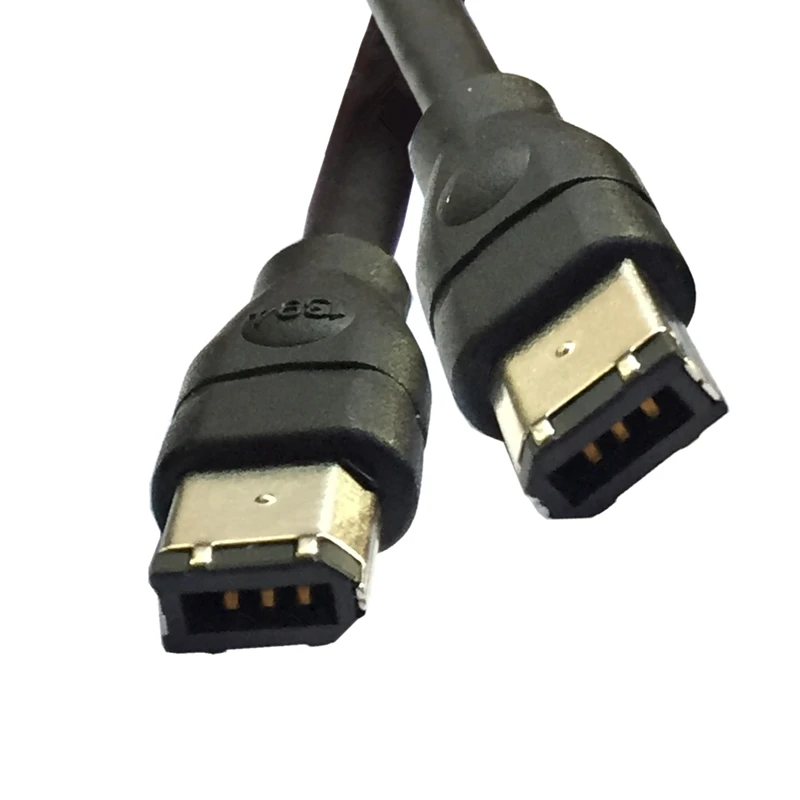 ABGN горячий-черный IEEE 1394 Firewire 400 для кабеля Firewire 400, 6 Pin/6 Pin Male/Male-10 FT