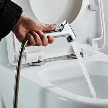 

Bathroom Hand Held Bidet Faucet Sprayer Toilet Spray Bidet Set Toilet Sprayer Gun Set Handheld Spray Bidet Bathroom Fixture
