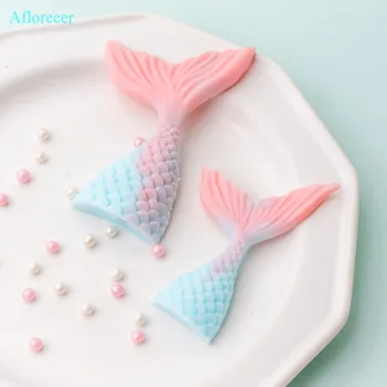 

2 Size Mermaid Tail Mermaid Silicone Fondant Cake Mould Cake Decoration Chocolate Mold DIY Drop Glue Mold Pastry Tools