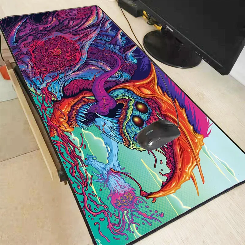  90*40cm Large Gaming Lock Edge Speed Mouse Pad Mat for CS GO Hyper Beast AWP for CSGO DOTA LOL Game