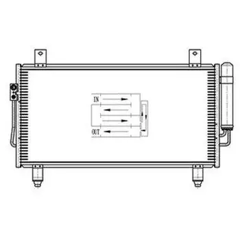 

Condenser receiver MITSUBISHI OUTLANDER 12 LUZAR LRAC1162
