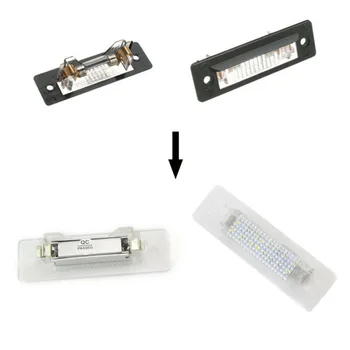 

Lamp LED License Plate Lights Xenon White 9646316200101C 1 pair High quality