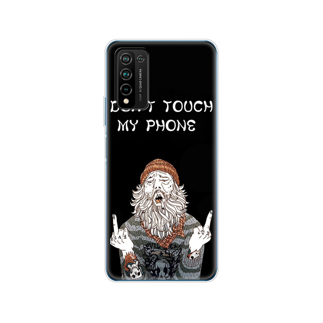 Honor 10X Lite Case Silicon TPU Soft Back Cover Phone Case For Huawei Honor 10X Lite Bumper 10XLite Funda Etui Bag Shell