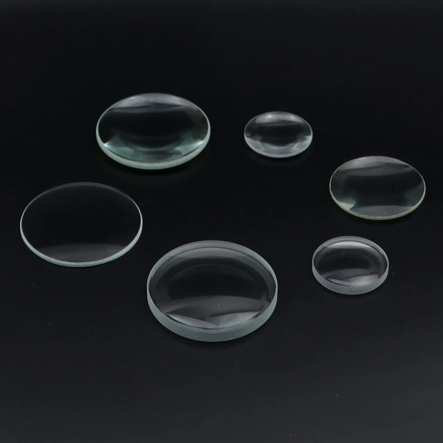 SEOH Lens Glass Double Convex 50mm x 30cm Focal Length
