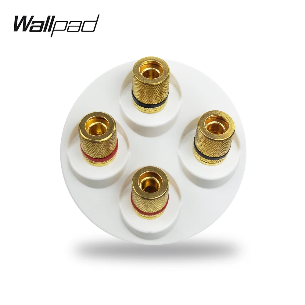 5 цветов L6 аудио динамик Phono 4 Pin банан розетка Модуль Розетка проводка DIY