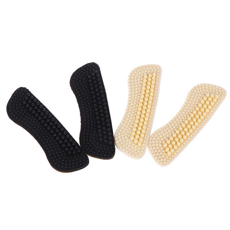 

1Pair New Massage Silicone Inserts Fashion Soft Sticky Silica Gel Fabric Shoe Pads Liner Grips Back Heel Inserts Insoles