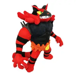 Новый аниме Litten Torracat Incineroar Пикачу 33 см Плюшевые игрушки животные мягкие куклы