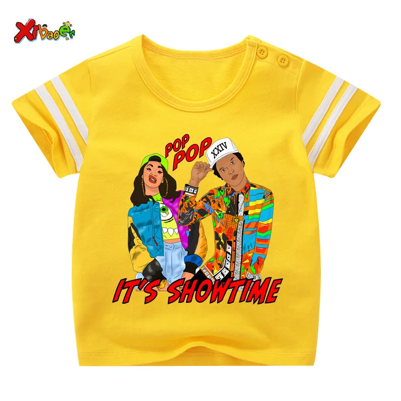 

Kids Sports Short T-shirt Print Cartoons Girls Boys Clothes Classic Striped Short T-shirt Kids Clothes Short Sleeve T Shirts Top