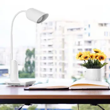 

USB Rechargeable Desk Lamp Eye Protection Nightlight Study Reading Light Q0KF