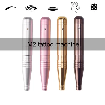 

Tattoo Gun Recharge Battery Permanent Makeup Machine Cordless with 8mm screw Cartridge Needles for eyebrow Tattoo Lip eyeliner