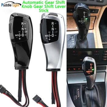 

Led Car Auto Styling Automatic Vehicles Gear Shift Knob Stick Fit For BMW E39 5D Touring 4D Sedan X5 E53 Facelifted X 5 Series