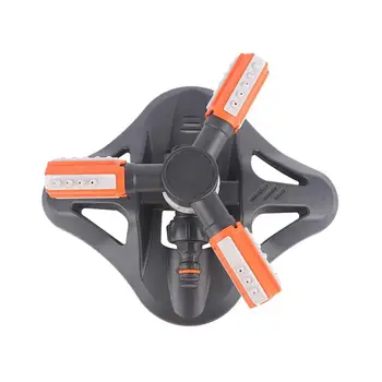 

1PC Automatic Rotating Water Sprinkler 360 Degree Automatic Rotation Big Fork Sprinkler Plastic Multifunction Garden Sprinkler