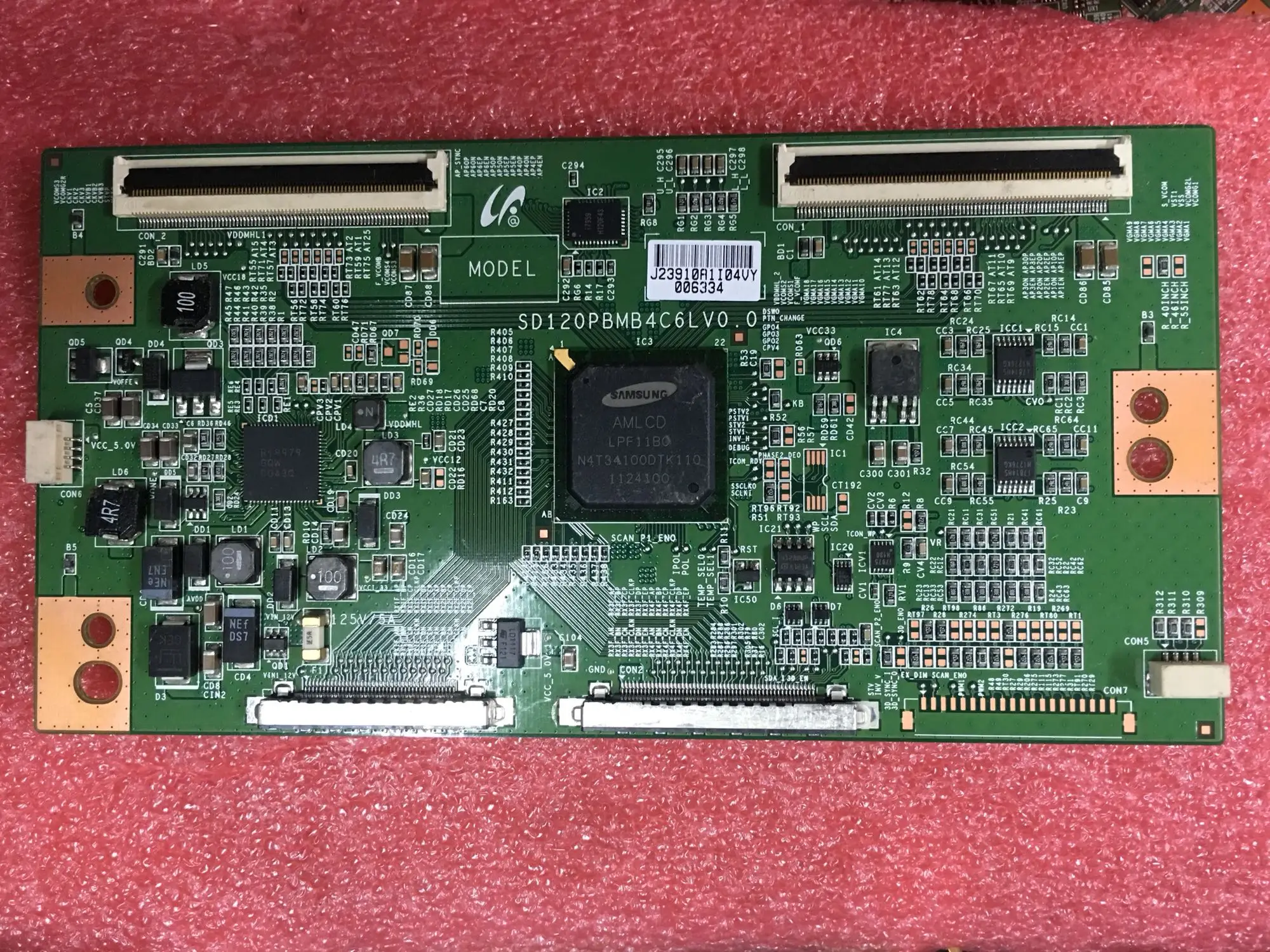 Оригинальная логическая плата основная плата SD120PBM4C6LV0.0 ТВ логическая плата 43 дюйма