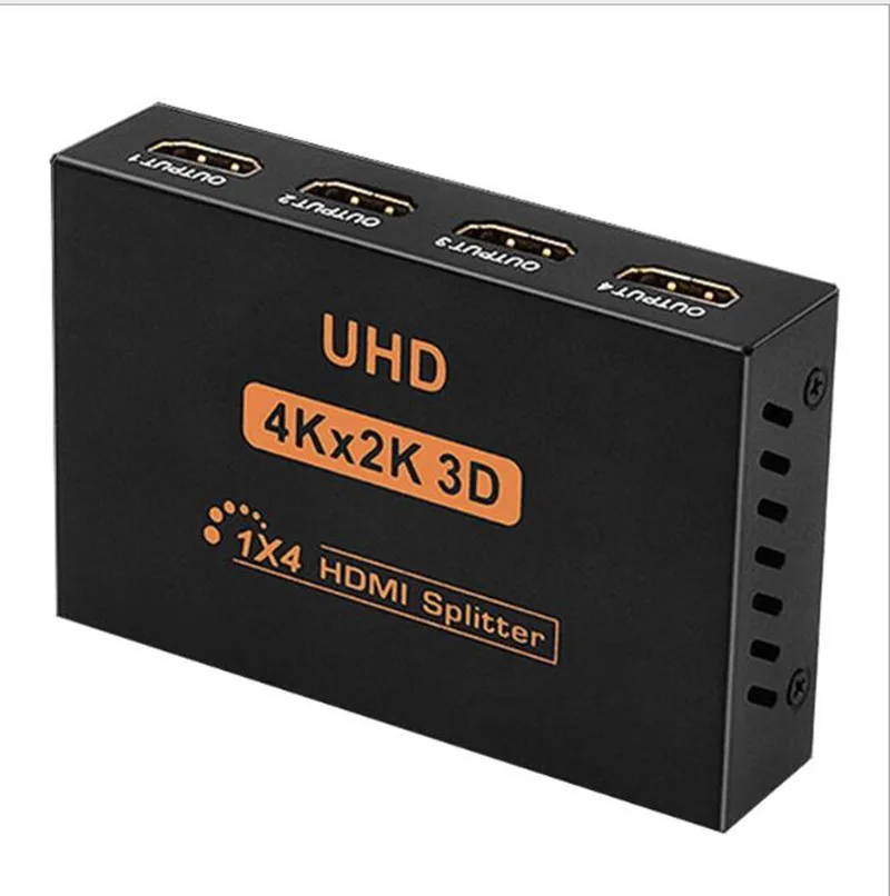 4K 1x2 HDMI коммутатор 1x4 HDMI сплиттер HDMI Порт Автоматический коммутатор Поддержка 3D Full HD1080P для ПК HDTV DVD CY05