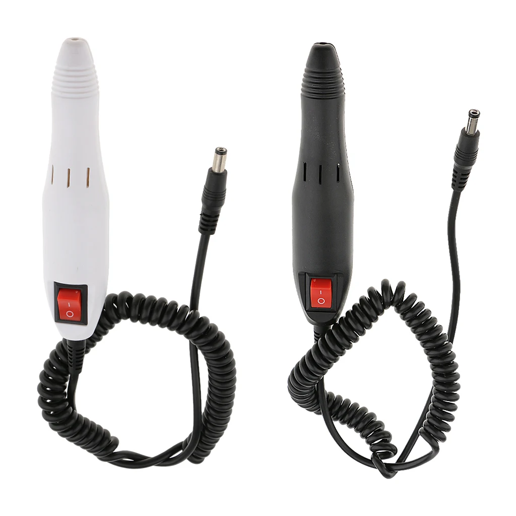Electric Acrylic Nail Drill Bit Pedicure Manicure Machine Replacement Pen Handpiece Parts Supplies Tools