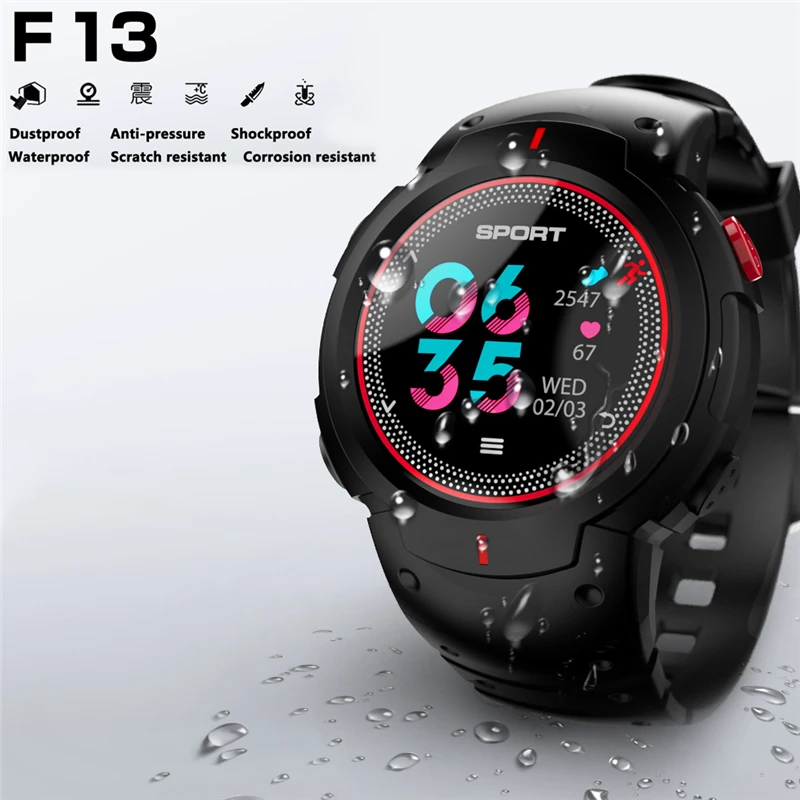 ESEED F13 SmartWatch Waterproof IP68 Bluetooth Tracker Heart Rate Monitor Sleep Tracker for android iOS Sports Apple Smart watch