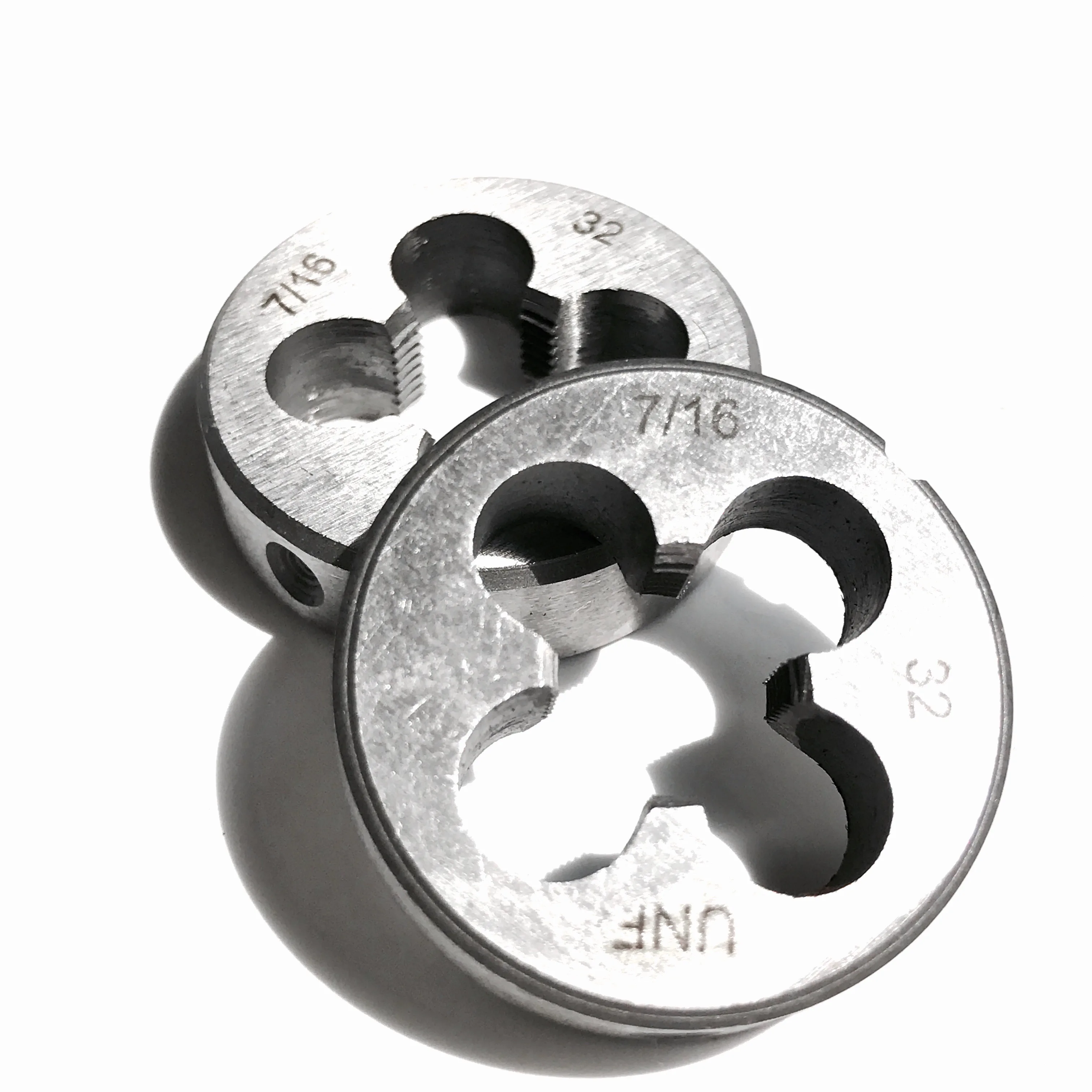 Tamanho para Trabalhos em Metal Grátis de 2 Frete Peças Feitas Americano Padrão Manual Dados Unc - un Unf 9 16 -12 14 18 20 24 28 32 36 40 Tpi - Image 2