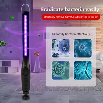 

Portable LED UV Wand UVC Disinfection Lamp Germicidal Sterilizer Lights COB USB Charging 10W Kill 99.9% Germ Mite