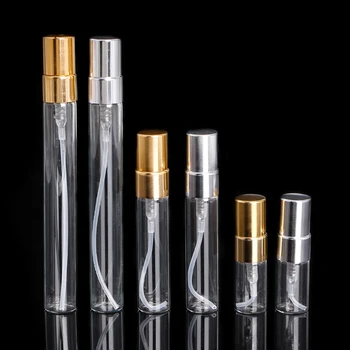 

1Pcs Portable Empty Perfume Spray Bottle Aluminum Pump Cosmetic Containers