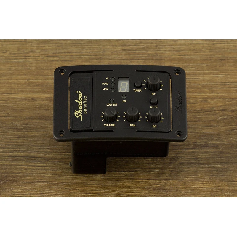 SH-L4012-C PanaFlex Звукосниматель с тембрблоком, врезной, для классической гитары, Shadow